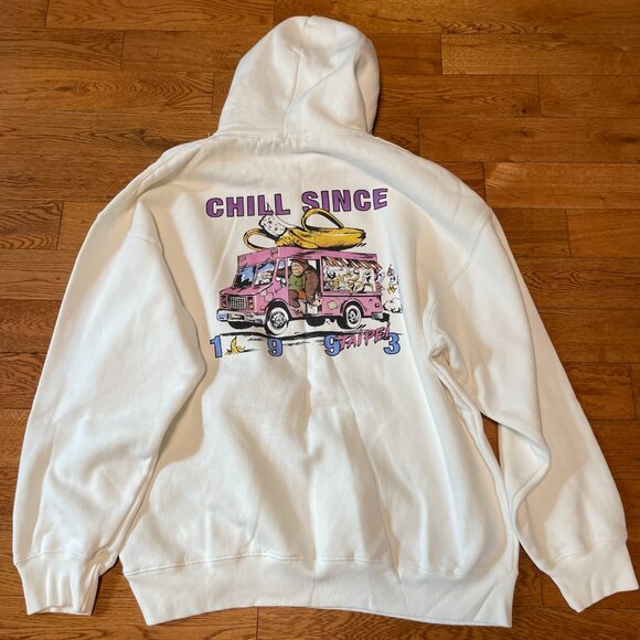 NWT Brandy Melville Christy ChristieChill Since '93" Hoodie Sweatershirt - Picture 2 of 2